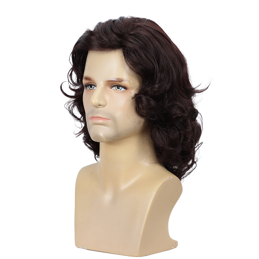 Men's Costume Wig  Fluffy Short Curly Wig for Halloween Cosplay Costume Wig