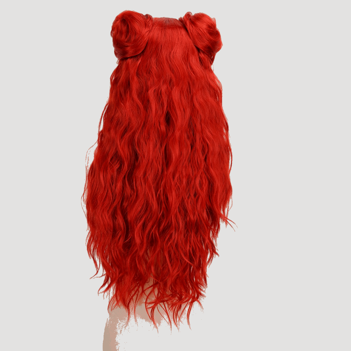 Cosplay wig of Red, the female lead in the movie Disney Descendants 4: The Rise of Red