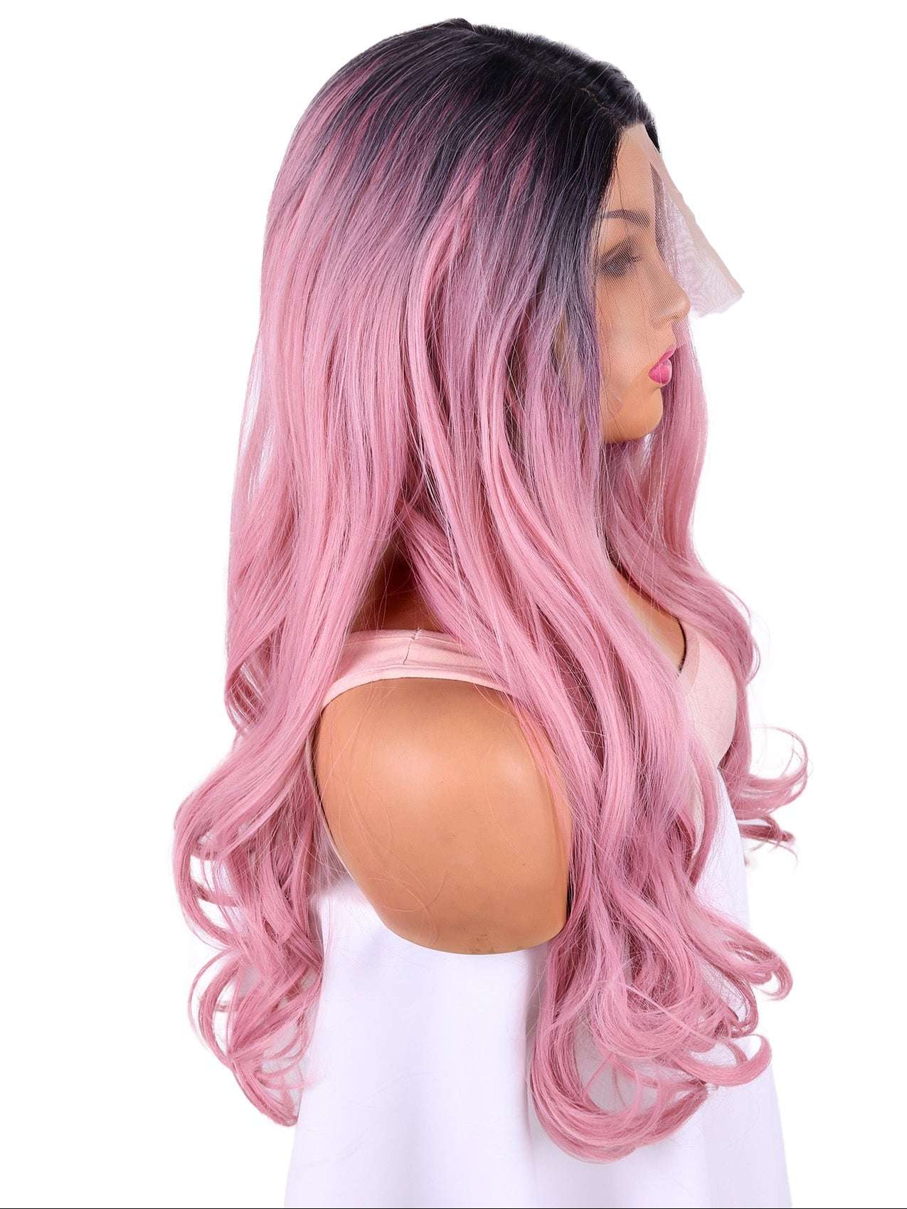 13x4 HD Lace Wig – Heat-Resistant Synthetic Fiber for Daily Wear