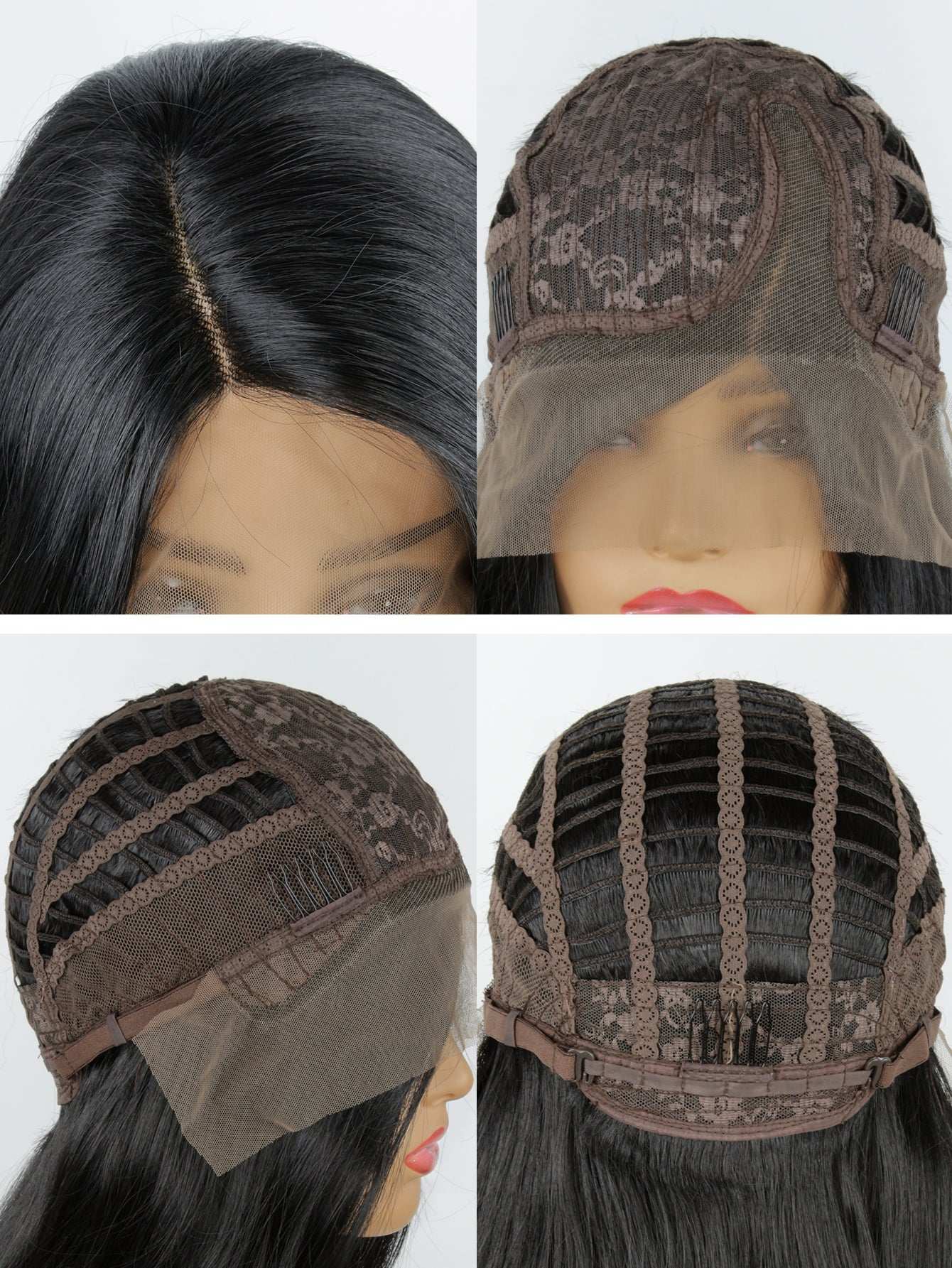13*4*1 T-Part Lace Front Medium Curly Synthetic Wig