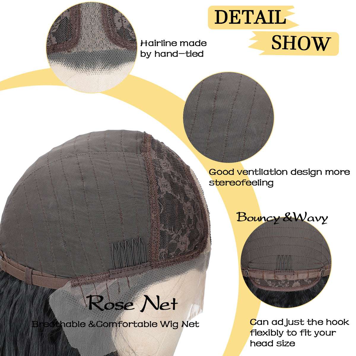 13x4 Front Lace Wig – Soft HD Lace, Perfect for Daily Use