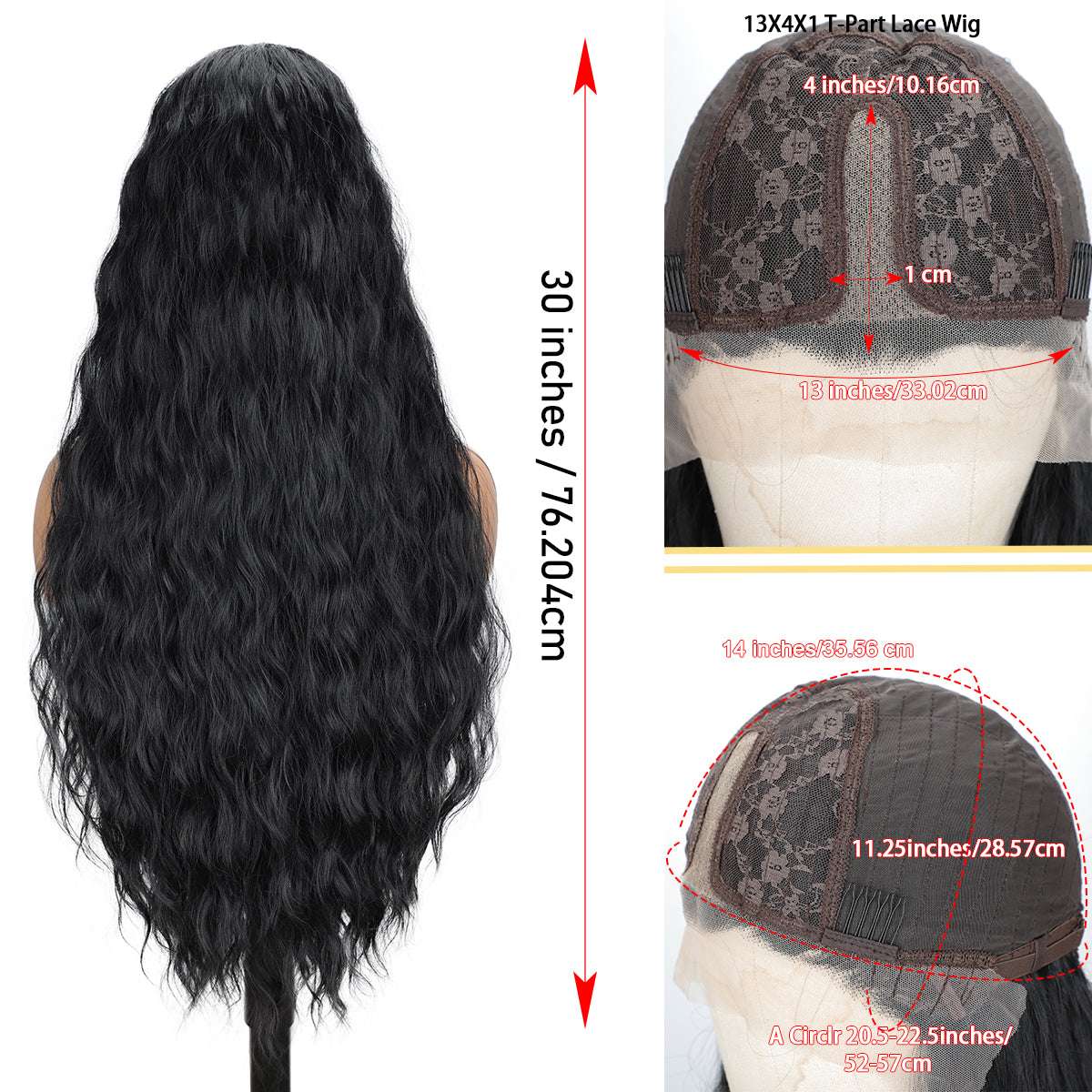 13x4 Front Lace Wig – Soft HD Lace, Perfect for Daily Use