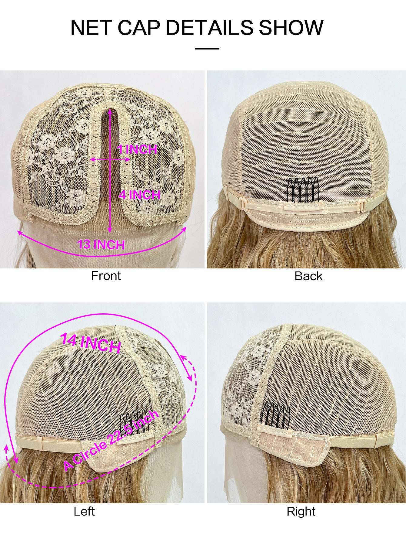 13x4 Lace Wig for Women – Heat-Safe Synthetic Hair, Buy More Save More