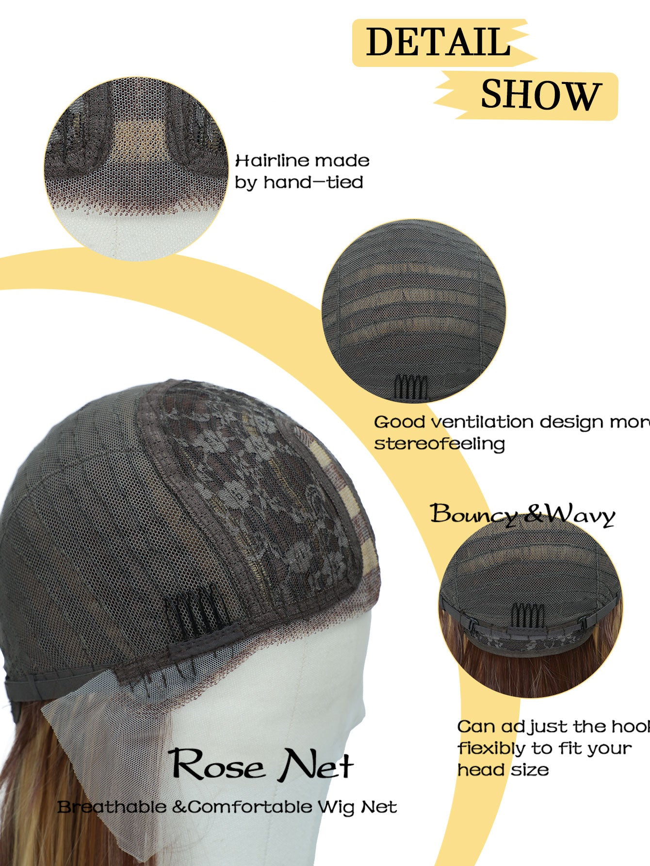 Beginner-Friendly 2633# 13*4*1 T-Synthetic Wig  30" Straight Yaki Texture Natural-Looking Everyday Wear