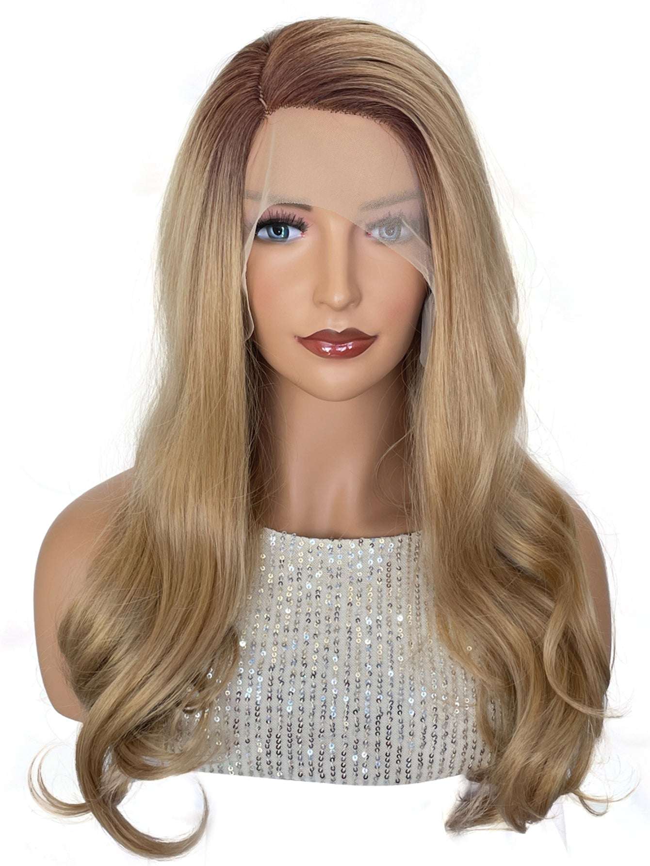 Wholesale 13x4 HD Lace Wig – Heat-Safe Fiber, Smooth & Stylish