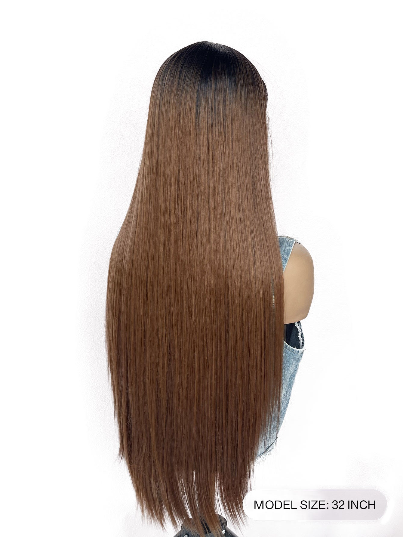13*4*1 Fluffy, heat - resistant synthetic realistic hair HD Lace Front Super Long Straight strands multiple colors to choose from