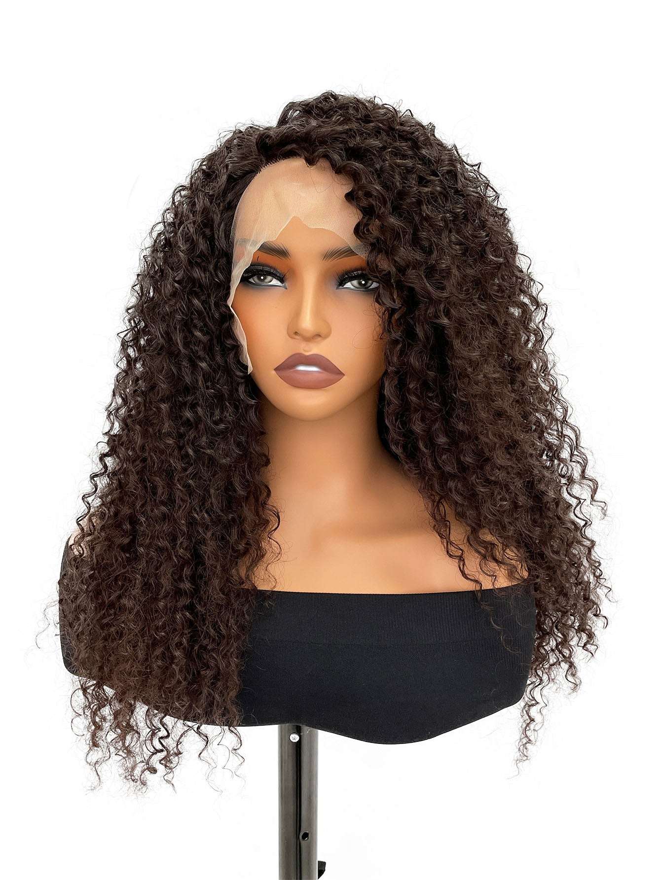 African Personalized Textured Styled Curls – Uniquely Yours - Heat-Resistant Smooth Synthetic Hair, Suitable for Wholesale and Retail