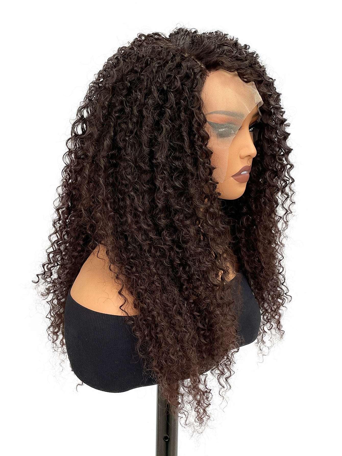African Personalized Textured Styled Curls – Uniquely Yours - Heat-Resistant Smooth Synthetic Hair, Suitable for Wholesale and Retail