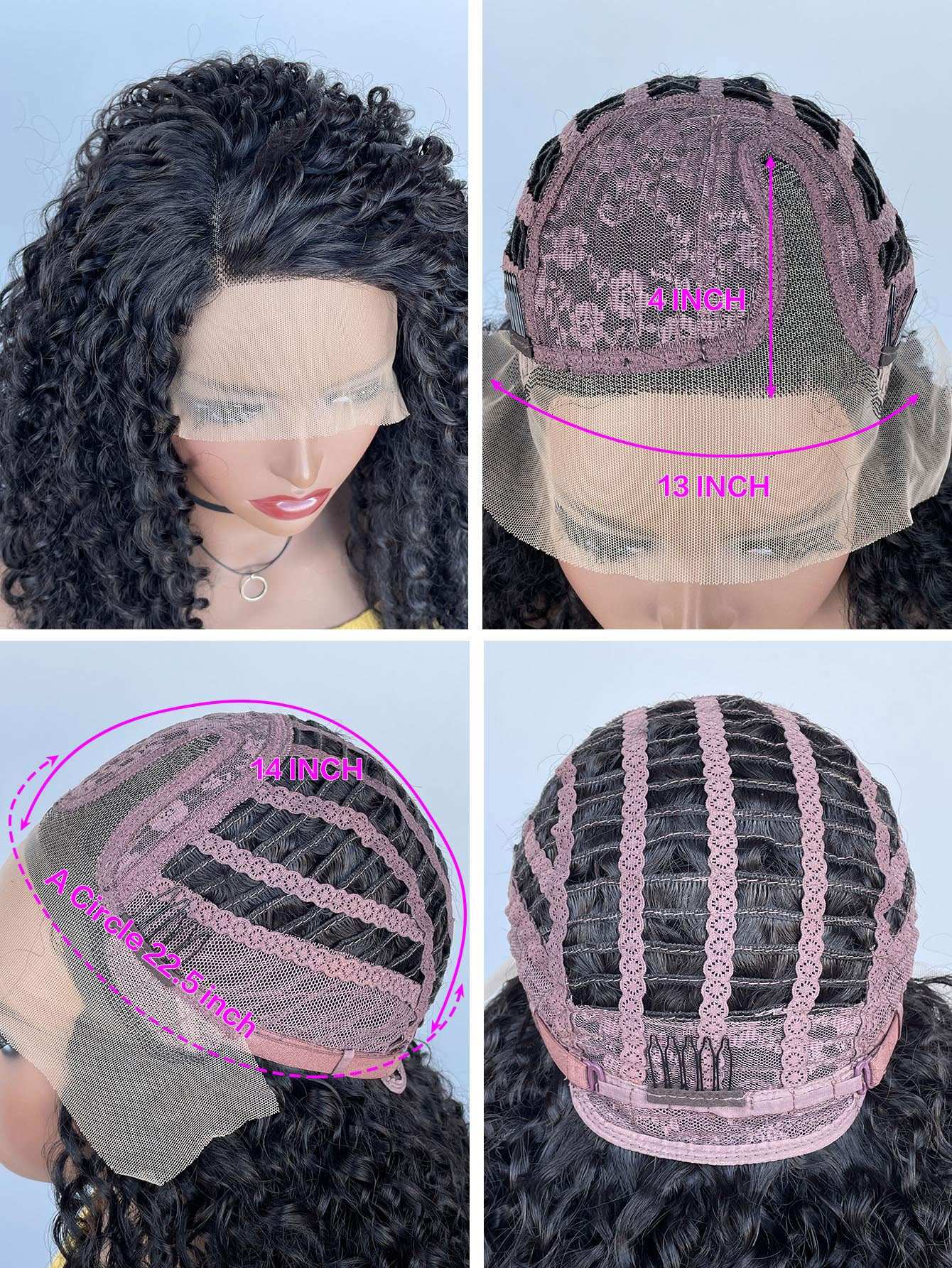 African Personalized Textured Styled Curls – Uniquely Yours - Heat-Resistant Smooth Synthetic Hair, Suitable for Wholesale and Retail