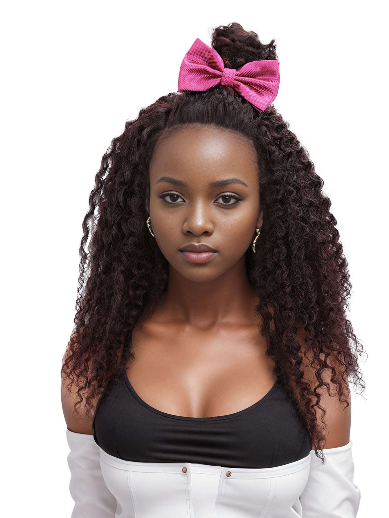 African Personalized Textured Styled Curls: Your Perfect Fit for Every Mood - Heat-Resistant Smooth Synthetic Hair,  Suitable for Wholesale and Retail