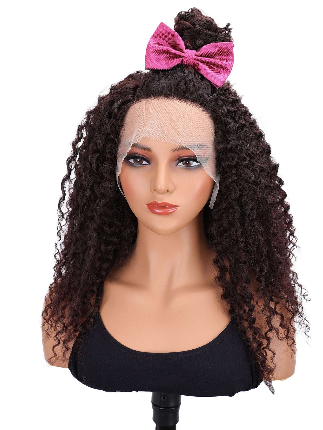 African Personalized Textured Styled Curls: Your Perfect Fit for Every Mood - Heat-Resistant Smooth Synthetic Hair,  Suitable for Wholesale and Retail