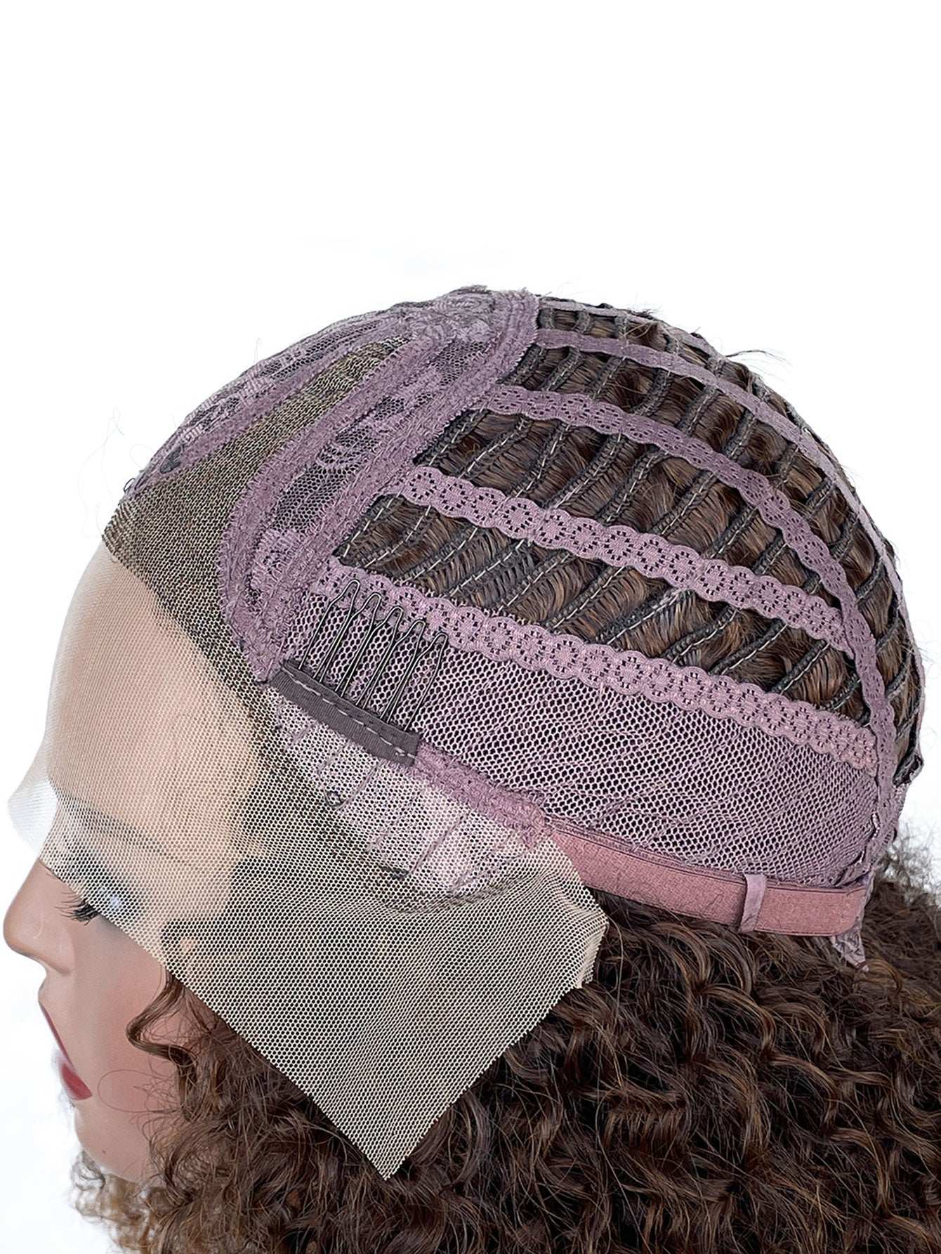 African Personalized Textured Styled Curls: Your Perfect Fit for Every Mood - Heat-Resistant Smooth Synthetic Hair,  Suitable for Wholesale and Retail