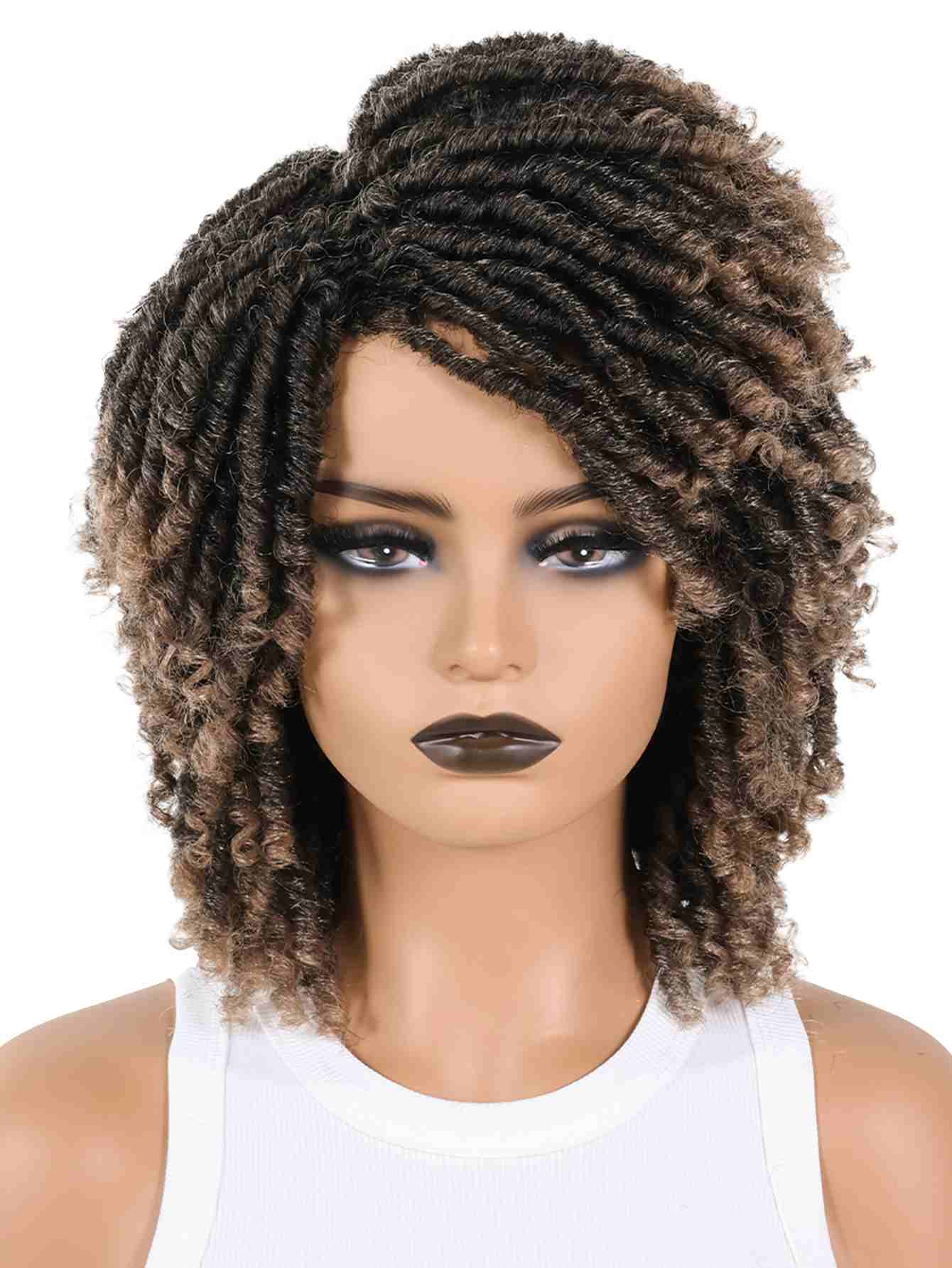 Dreadlocks and Colorful Braids Heat-Resistant Synthetic Hair, Suitable for Beginners and Special Events
