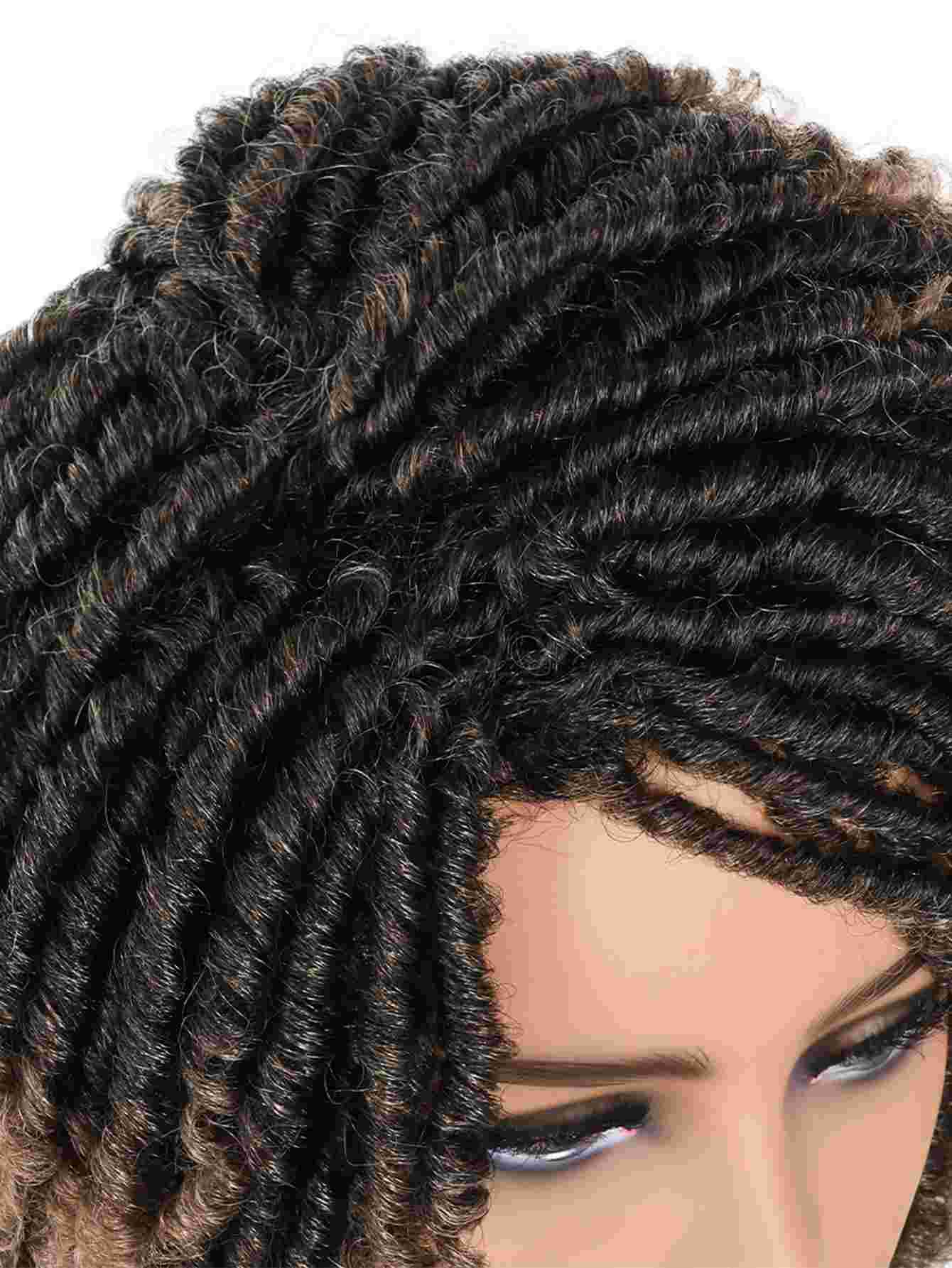 Dreadlocks and Colorful Braids Heat-Resistant Synthetic Hair, Suitable for Beginners and Special Events