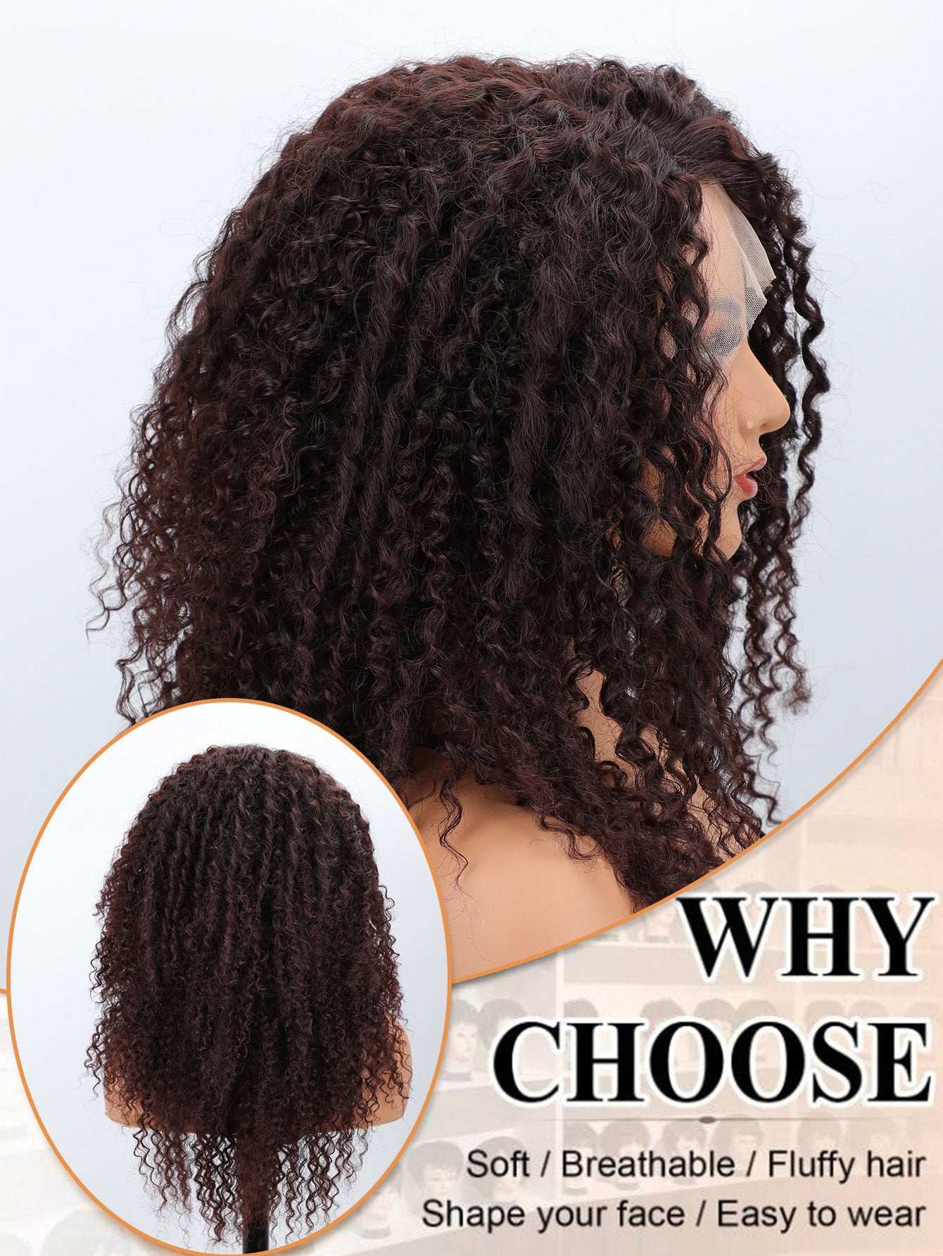 African Personalized Textured Styled Curls: Your Perfect Fit for Every Mood - Heat-Resistant Smooth Synthetic Hair,  Suitable for Wholesale and Retail