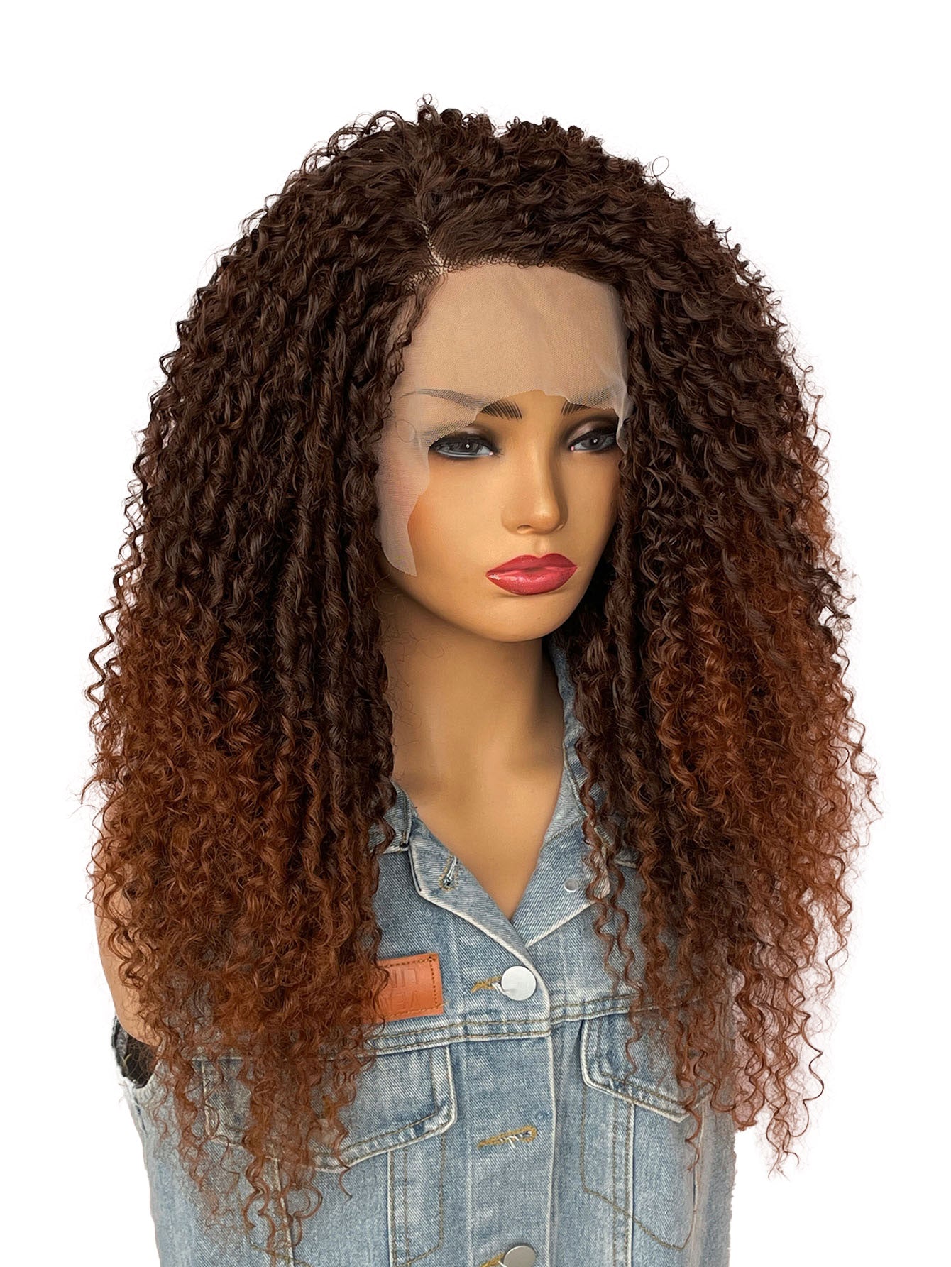 African Fashion Curls: Bold, Beautiful, and Ready to Make a Statement - Heat-Resistant Smooth Synthetic Hair,  Suitable for Wholesale and Retail