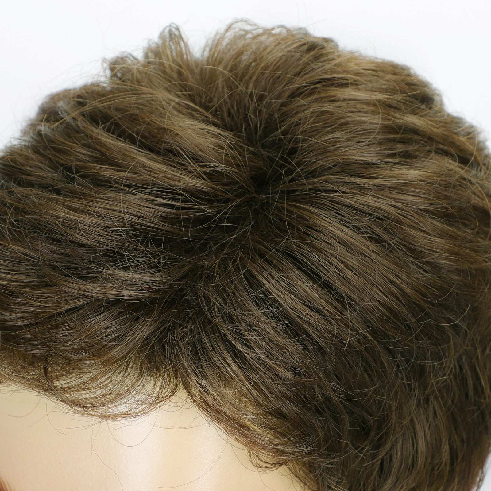 Tangle-Free Men's Wig – Durable Heat-Resistant Synthetic Hair