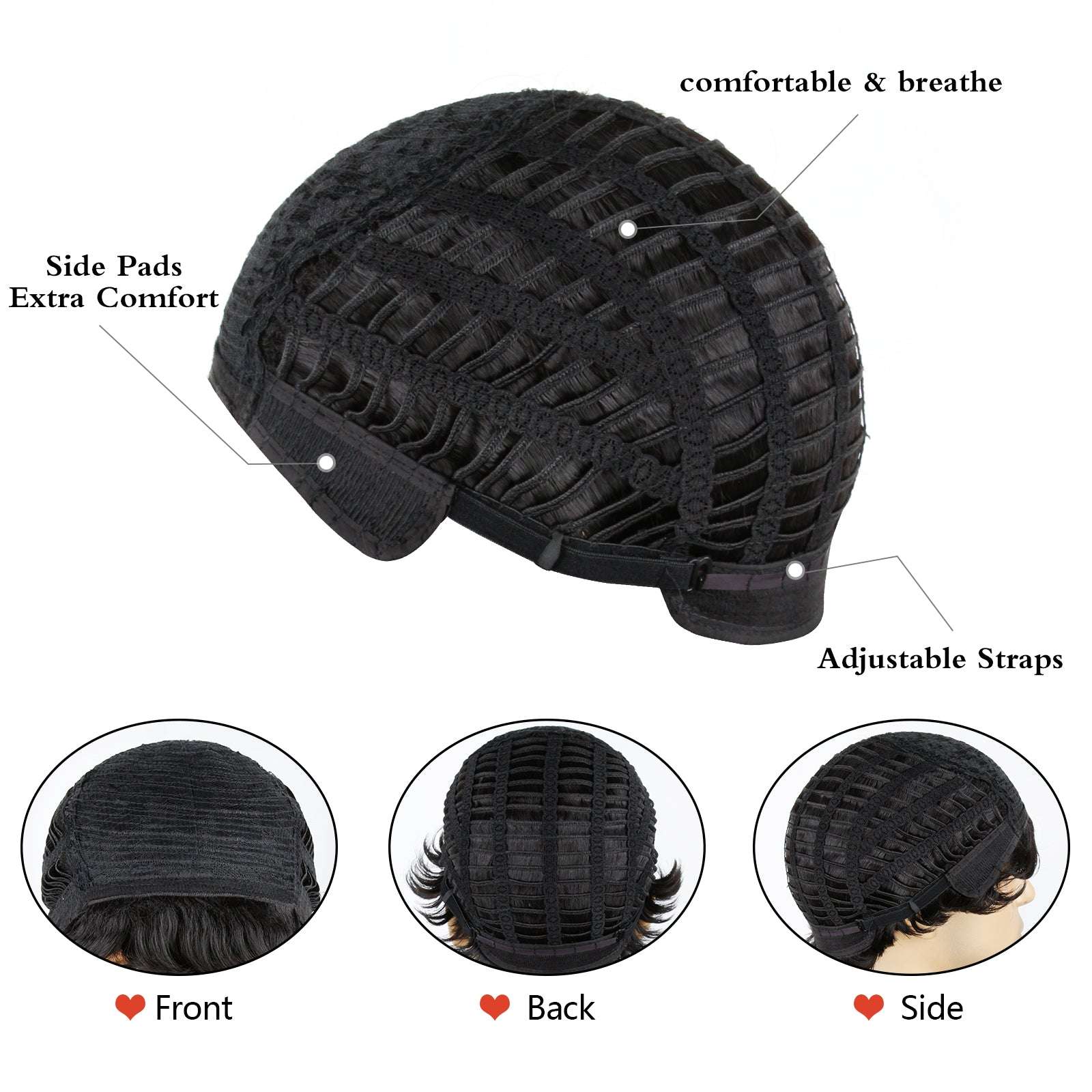 Heat-Resistant Synthetic Wig: Perfect for Work and Social Events