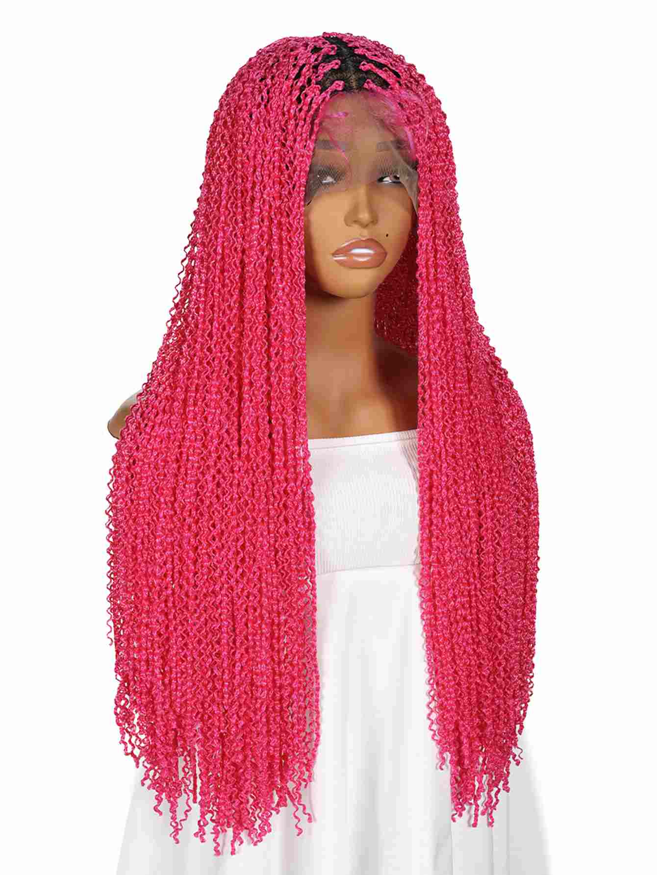 Manufacturer Direct High-Temperature Synthetic Braids, Ideal for Beginners and Festivals