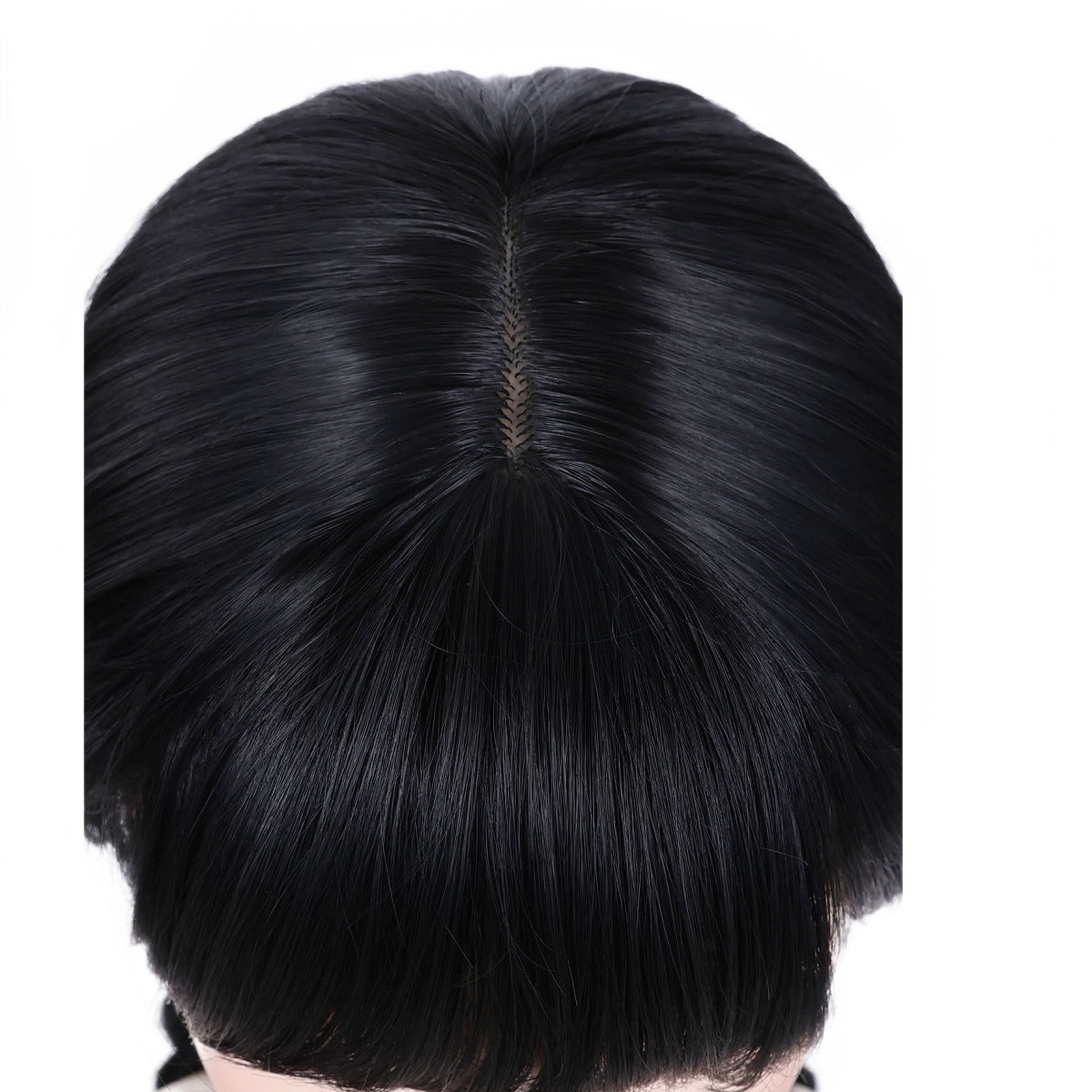Wednesday Black Braided Wig With Bangs Long Braid Wig Cosplay Halloween Costume Wigs For Women Addams cosplay wig