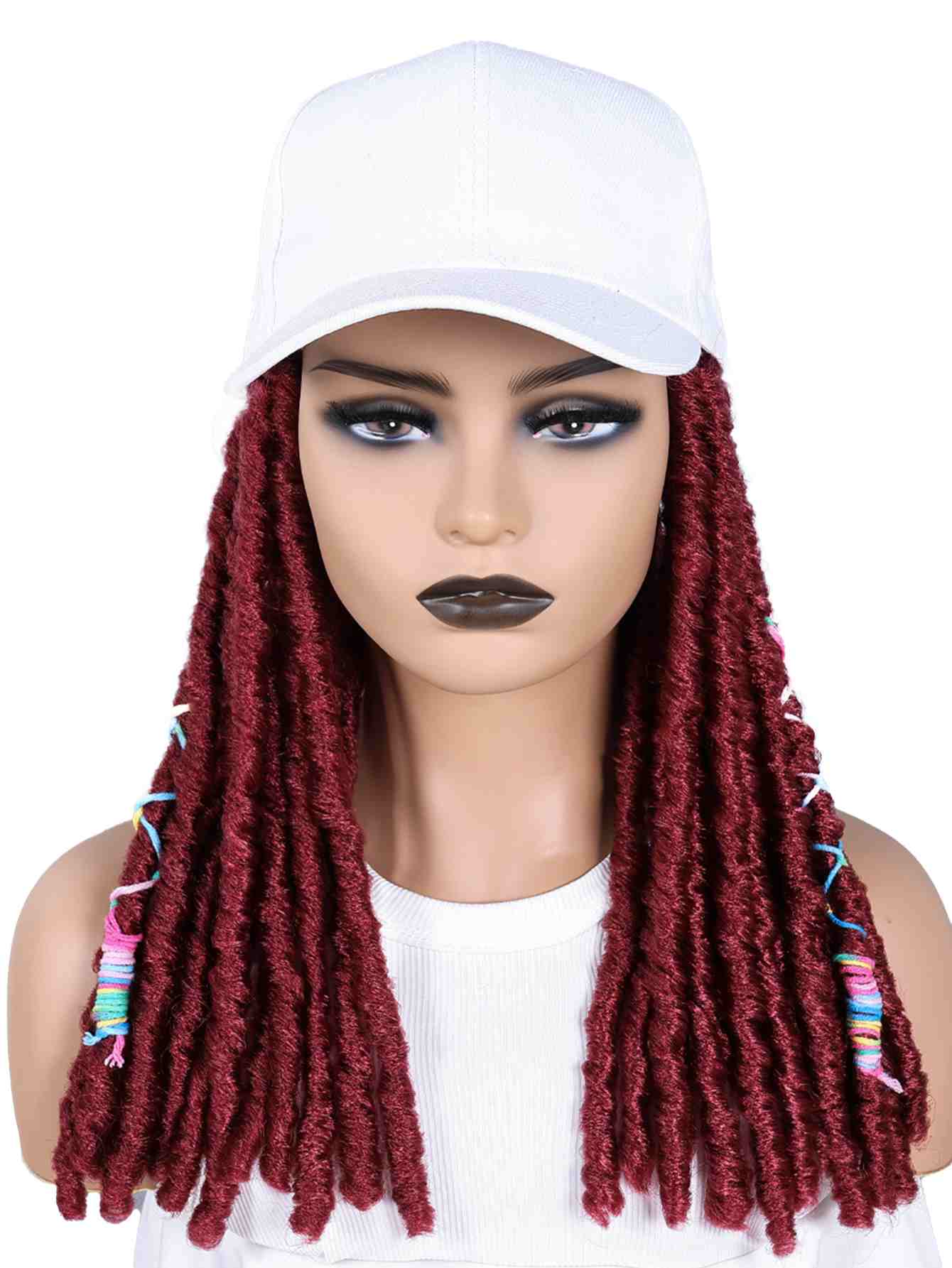 Colorful Braid Hat Wig – Festival-Ready, Beginner-Friendly, Factory Price