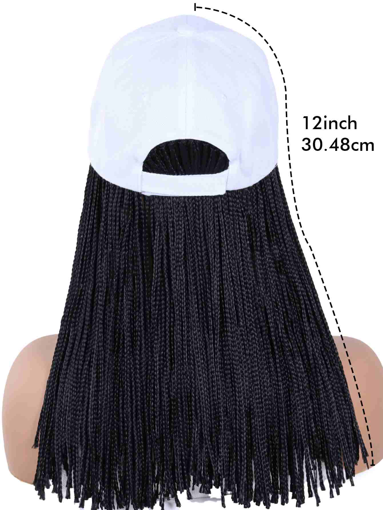 Factory Direct Hat Wig – Faux Dreads with Cap, Easy to Wear
