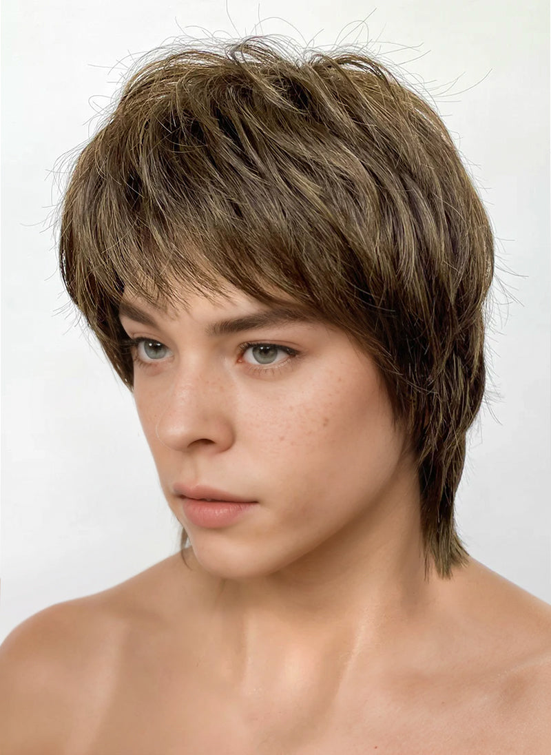 Stranger Things Jonathan Byers Brown Straight Synthetic Men's Wig