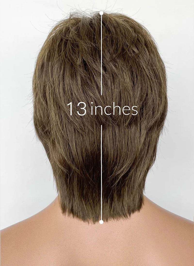 Stranger Things Jonathan Byers Brown Straight Synthetic Men's Wig