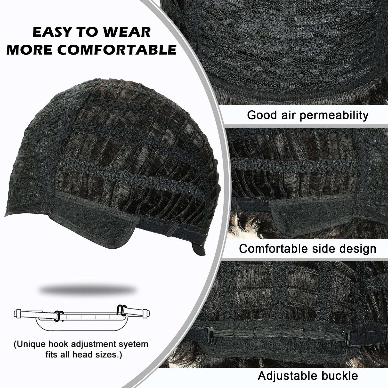 Heat-Resistant Synthetic Wig: Perfect for Work and Social Events