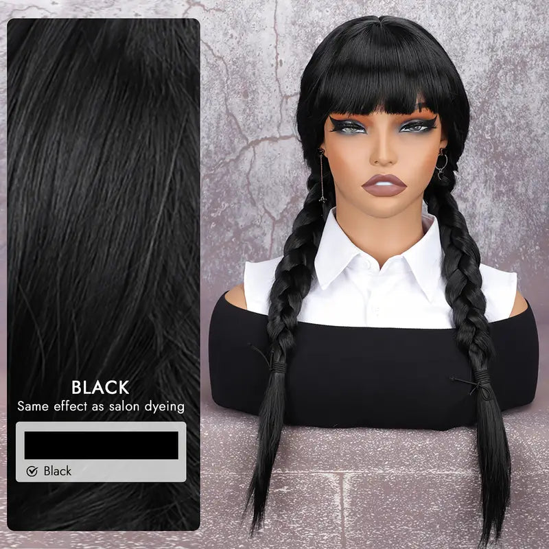 Halloween Braids, Wednesdays Costume, Wednesday Addams Party Favors, Wednesday Things