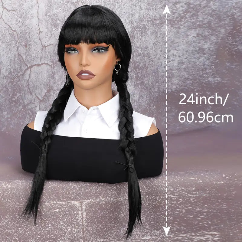 Halloween Braids, Wednesdays Costume, Wednesday Addams Party Favors, Wednesday Things